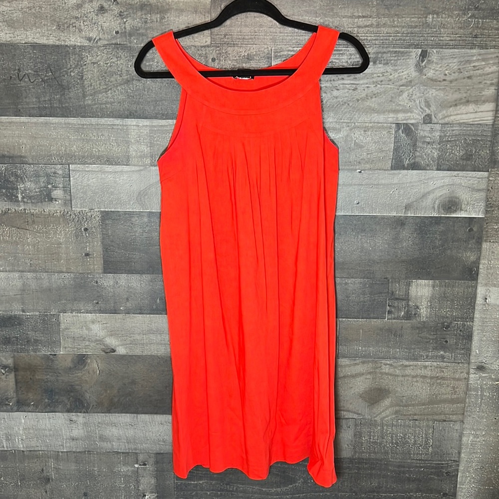 Orange Theory Sleeveless Summer Dress